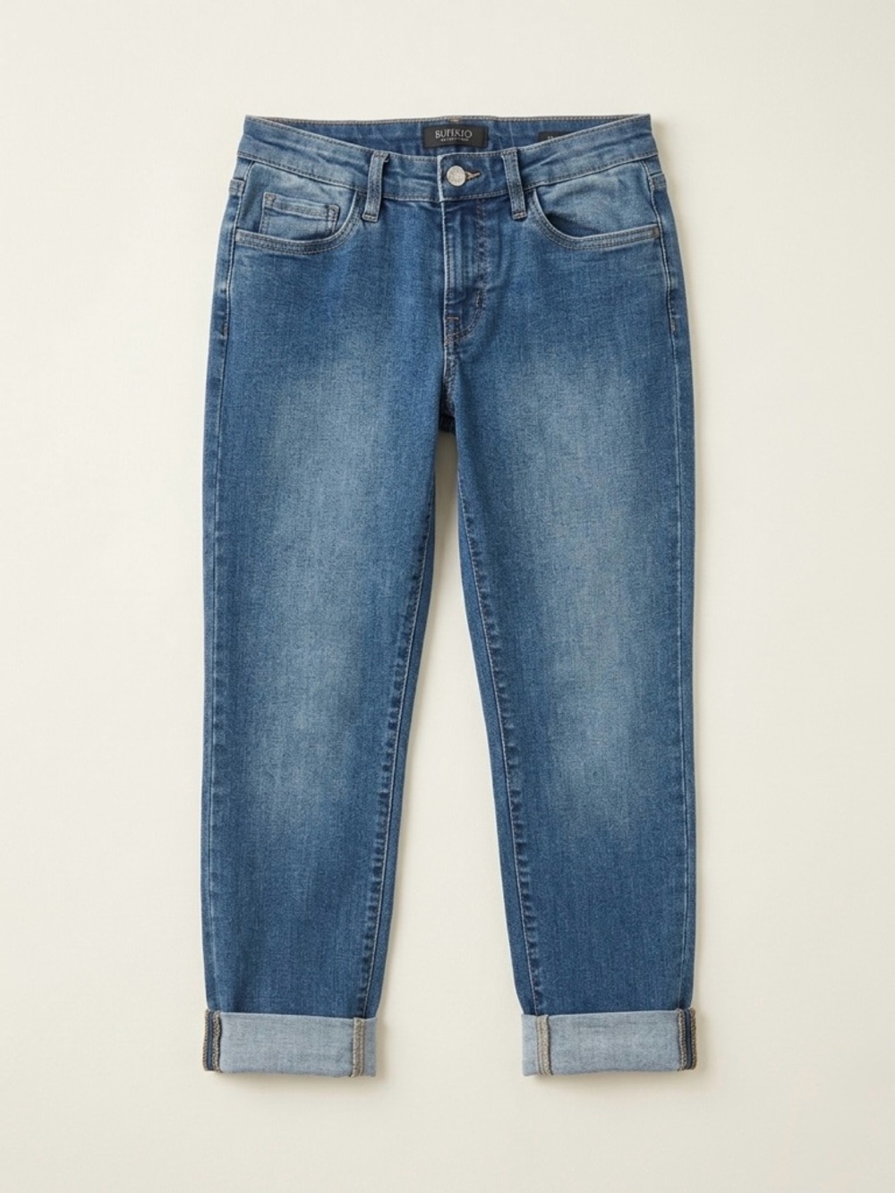 Buffalo David Bitton Gemma Mid Rise Slim Jeans